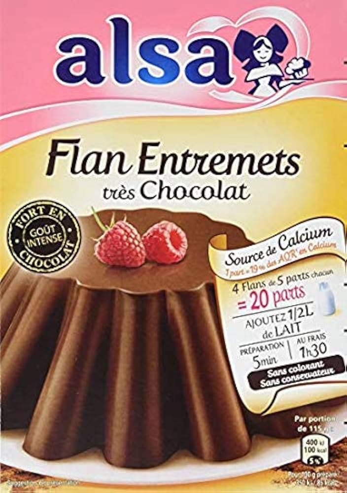 Flan Chocolat Alsa