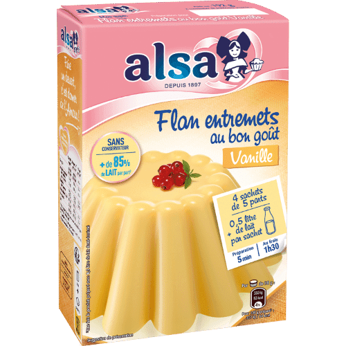 Flan Vanille Alsa