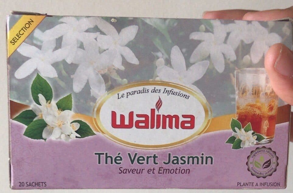 Infusion Thé Vert Jasmin Walima