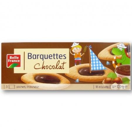 Barquettes au Chocolat