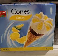Belle France Cones Citron