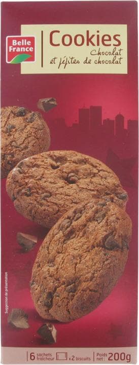 Cookies Pépites de Chocolat Belle France