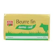 Beurre Demi Sel 125 G Belle France