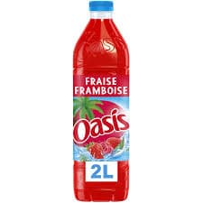 Fraise Framboise Oasis Bouteille