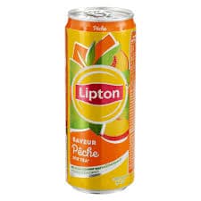 Ice Tea Lipton Peche Canette