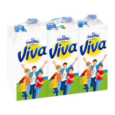 Pack de Lait Demi-Écrémé (8x1L)