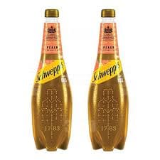 Schweppes Gold Peche Bouteille ( 1 l )