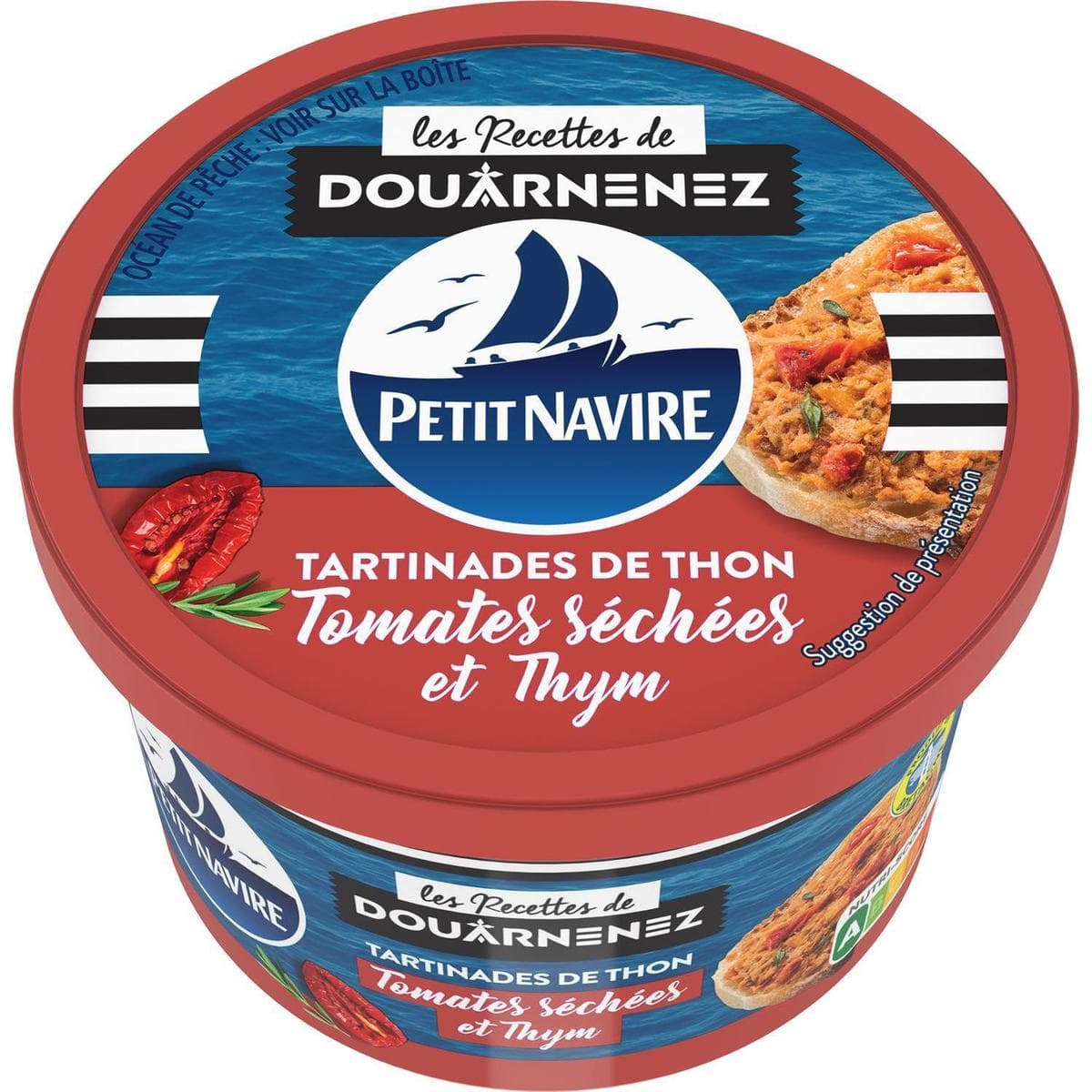 Tartinade de Thon Tomates Séchées Petit Navire